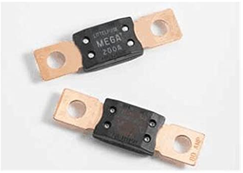 0298 40A 50A 60A 80A 100A 125A 175A 150A 200A 250A 300A 400A MEGA Sicherung Auto Sicherung Auto Boot Motorrad Flachsicherungen(Color:Mega 500a)