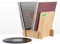 Stagecaptain LPSB-40 Bambus LP-Ständer Regal - Aufbewahrungs-Box für Vinyl-Schallplatten und mehr - Plattenständer für bis zu 40 LP's - Robuste Halterung, feuchtigkeitsresistent - Natur