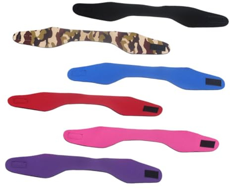 JOINPAYA Fascia Sportiva per Protezione Orecchie in Neoprene Elasticizzata 6 Pezzi per Nuoto, Yoga e Attività Acquatiche Unisex