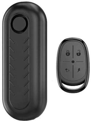 Tidevib Alarme de vélo pour moto et vélo électrique, dispositif antivol étanche avec capteur de vibration de 113 dB et télécommande sans fil