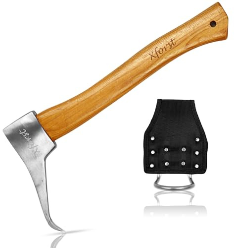 Xforst X-P500 BX Sappie Sapie Handsappie, ideale per spostare e raccogliere tronchi di legno e pezzi di legno. Con manico Hickory incluso.