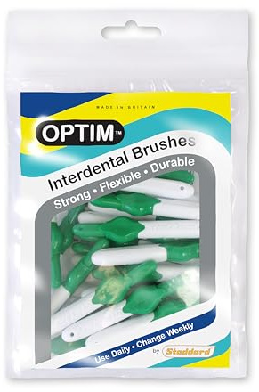 OPTIM Interdentalbürsten 25er Packung, grün 0,8mm Größe 5