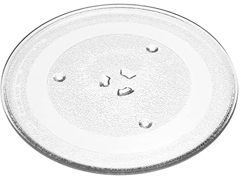 vhbw Glas Mikrowellen-Teller kompatibel mit Samsung MS23F301EFS/EG, MS23F301EFSEF, MS23F301ELW/EG, MS23F301ELW/EN Mikrowelle
