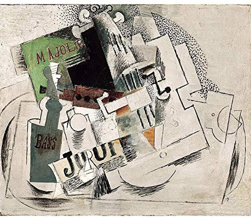 ABEUTY DIY Fabric Decorating Kits, Paint by Numbers Jigsaw Utensils 16x20 inches Number Painting Wall Art (Found Moses, Wooden Framed)