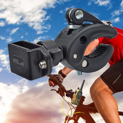 HYS Walkie Talkies Bike Holder, Universal Motorcycle Radio Mount
