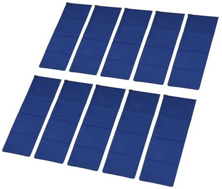 Sacchi di Sabbia Anti-alluvione, 10 Pezzi Sacchi di Sabbia Riutilizzabili di Facile Utilizzo per la Porta del Garage (blu scuro)