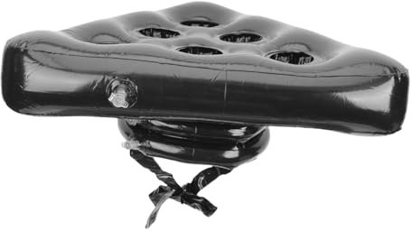 HOLIDYOYO Soporte Inflable para Bebidas La Playa Portavasos Flotante Multifuncional para Fiestas De Verano y Reuniones Familiares Negro