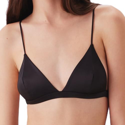 sans Complexe Soutien Gorge Triangle Bralette Soutien-Gorge sans Fil Soft Cup avec Fil rembourré Amovible Free Pull on,Convient Uniquement aux Petits Seins