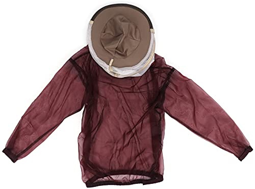 ZIXINNKC Chaqueta de Apicultura con Sombrero Traje de Apicultor Equipo de Apicultor Suministros de Apicultura