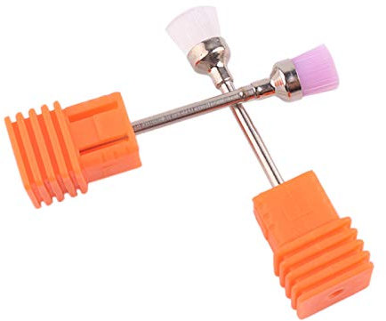 REFURBISHHOUSE 2Pcs Outil De Manucure Brosse À Poussière Broyeur Électrique Brosse De Nettoyage Dédiée Brosse À Poussière À Polir Les Ongles Foret Manucure Électrique Et Accessoire