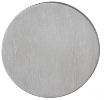 Edelstahl Blindrosette rund Ø 55 mm – selbstklebend mit 3M VHB – rostfrei & wetterfest – für Türblätter innen/außen – hochwertige Abdeckung – Made in Germany