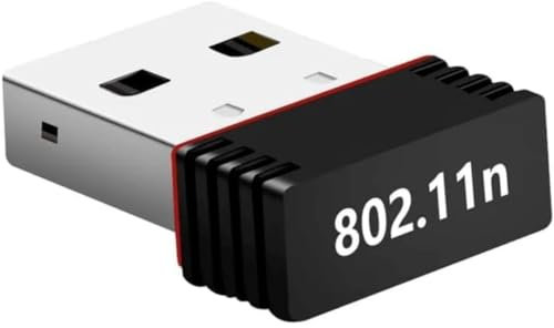 Usb Wifi Adapter, Hi-Speed 150mbps 2.4G wireless Dongle Receiver, Mini USB 802.11N Network Wi-Fi adaptor, Faster Downloads, Compatible with PCs, Laptops, Smart TVs, and Gaming Consoles.
