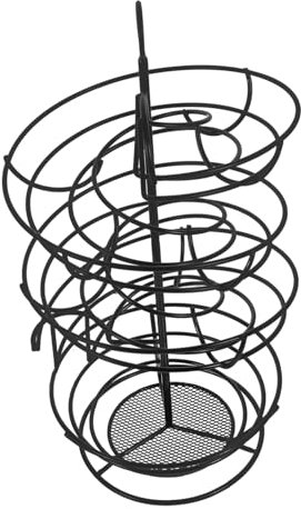 Zerodeko Portauova Metallo Spirale Organizer Per Uova Da Cucina Design Elegante e Funzionale Capacità Per Frigorifero e Piano Di Lavoro Contenitore Multi-funzione Per Uova