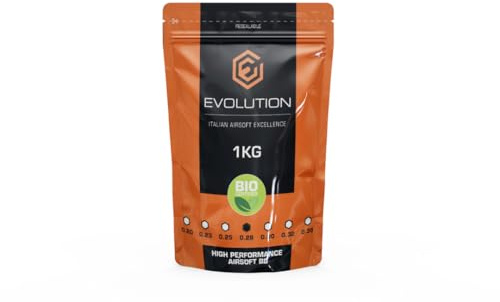 Generico Evolution Pallini Softair 0,28 High Performance BB BIO Busta 1KG BBEA28BIO-BOX