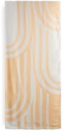 someday Damduk | halsduk BAILEE scarf med retrotryck, apelsin, one size