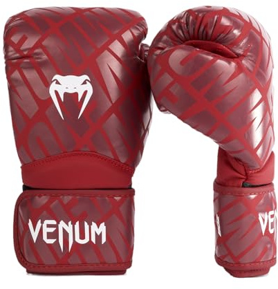 Venum Contender 1.5 XT Kids Boxing Gloves - White-Burgundy - 6-Ounce