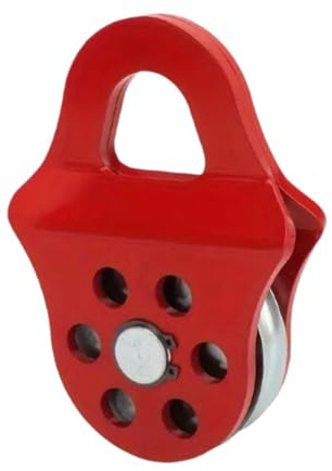 diwedaso Poulie de remorquage Robuste et fiable pour treuil, dépanneuse et Kayak, idéale pour Les travaux de remorquage Difficiles. Fabriquée en Acier