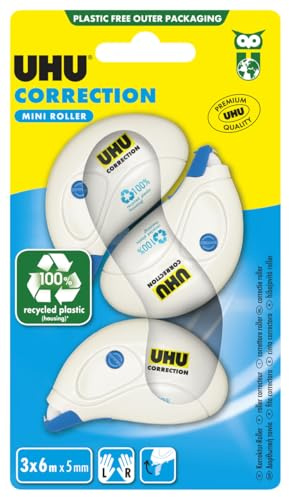 UHU Korrigeringsrulle Mini blister 3 st x 6 m