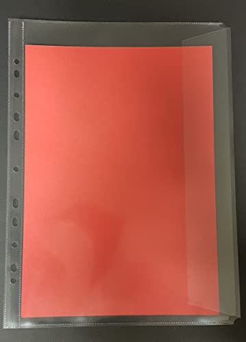25x Prospekthülle Dokumentenhülle in Premiumqualität, Dokumentenecht, Größe Folio A4+ ÜBERGRÖßE mit Klappe 233x330mm 150my (0,15mm), GLASKLAR und GLATT, ohne Weichmacher, recycelbar !