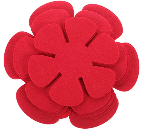 Kichvoe 12 Piezas Protector De Sartenes Tapetes De Fieltro Estera De Fieltro De Absorción De Agua De Ollas para Apilar Mantel Resistente Calor Moda Tela No Tejida Portavasos