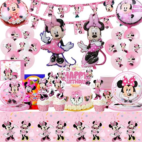 98PCS M Partygeschirr, Party Deko,Geburtstag Party Set,Geburtstagsdeko Luftballons,Geeignet Für Themenpartys