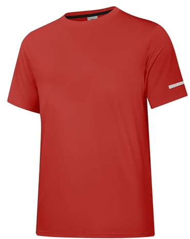 Rash Guard UPF 50+ Protection Solaire T-Shirt Court/Manches Longues pour Homme Maillot de Bain UV léger à séchage Rapide