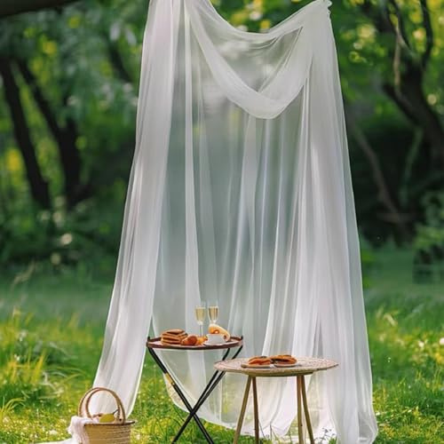 Tela de tul suave de 6 m x 160 cm, tela de tul para coser, tela decorativa de malla, tela decorativa para cortinas de boda, arco de boda,decoración a mano, DIY Decoración de Boda, Fiesta, Manualidades