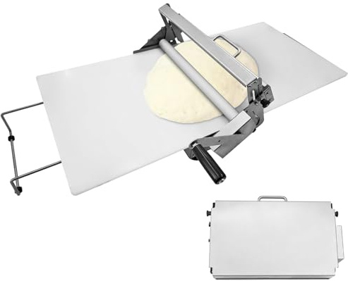 15.5 Folding Dough Sheeter W/Panel Stainless Steel Manual Sheeter Roller