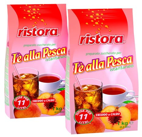 SET Ristora Preparato Istantaneo per Tè alla Pesca, 2kg