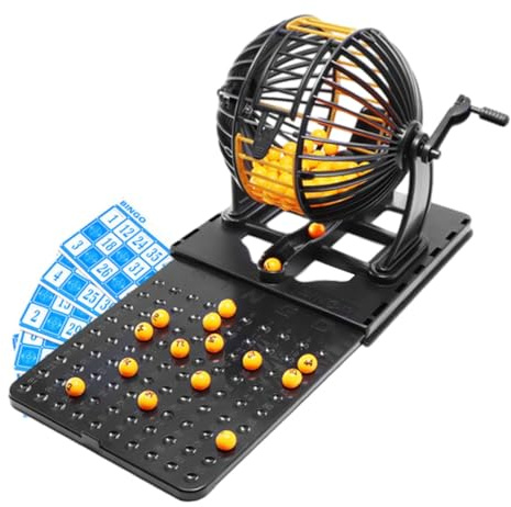 Luwecf Juego de Bingo Tradicional Número Juegos Educativos Clásicos Conjunto de Bingo