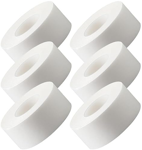 POPETPOP 6 Pezzi di Protezione Invisibile per Fodera Collo Non Tessuto Bianco, Strisce Assorbenti Sudore Monouso per Camicie, Protezione Ascelle e Colletto