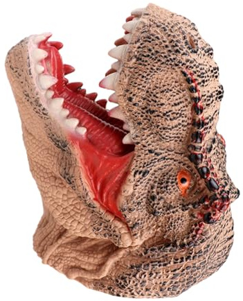 Handdockor för barn | T Rex dinosaurier för barn, dinosaurier flexibel handvalp handskhandskar flickor, festspel