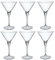 Bormioli Rocco Bicchiere da Martini/Cocktail Ypsilon - 245 ml - 6 Pezzi