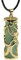YIGEDAN Dragon and Phoenix Column Jade Pendant Necklace for Woman