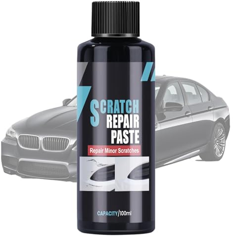 Reparación de rasguños de pintura del automóvil: pasta de extracción de arañazos premium, compuesto de esmalte de automóviles de larga duración con protección UV, seguro en la pintura del vehículo, ac