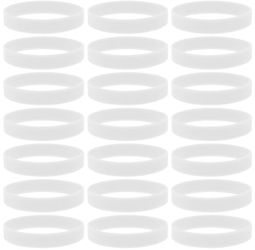 FIXOSHEE Braccialetti Luminosi in Silicone Fosforescenti 100 Pezzi Braccialetti che Brillano al Buio per Feste e Corsa Notturna Leggeri e Comodi da Indossare