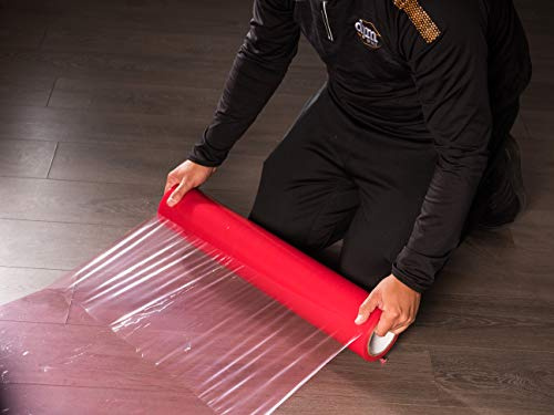 DJM Hard Floor Protection Self-Adhesive Film 600mm x 100mtr