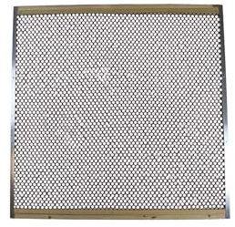 MELIBAS Marderabwehr - 100 x 100 cm großes Mardergitter - effektiver und langlebiger Schutz mit platzsparender Faltfunktion - maximaler Tierschutz