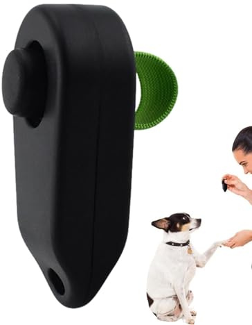 Meindin Clicker para entrenamiento de perros, clicker de entrenamiento para gatos, ligero, fácil de usar, clicker de entrenamiento de mascotas para gatos, cachorros, pájaros, caballos, entrenamiento