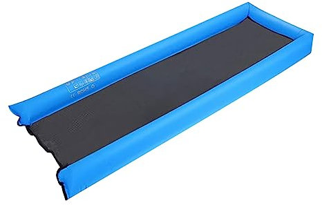 Alasum Flytande rad flytande matta, simdyna, uppblåsbar pool-flytleksaker för vuxna, vattenhängmatta, flytande vattenmadrass, lounge, pool, hängmatta, pool, flytleksaker för vuxna, uppblåsbar 100 %