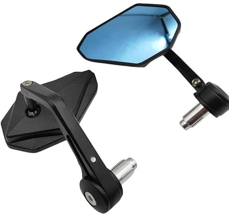 Specchietto Retrovisore Specchietto Retrovisore Per Estremità Manubrio Da 17-22 Mm Per Moto In Lega Di Alluminio Universale Per Hornet Per CBR