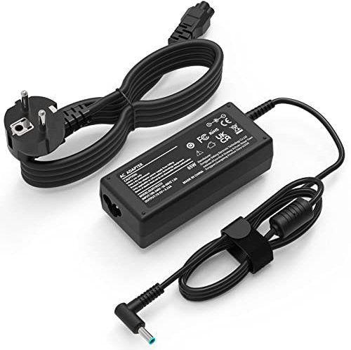 Alimentatore PC HP Notebook, Caricatore Computer Portatile 65W 19.5V 3.33A Caricabatterie per HP Stream 11 13 14 HP 215 240 250 255 G2, Elitebook, Pavilion 11 13 15 AC Adattatore PC Notebook.