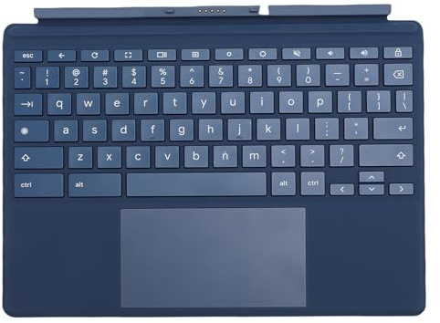 Cuifati Tablet -tangentbord med Pekplatta för 11 DA0023DX och Passar för Chromebook X2 -surfplattor, US QWERTY -tangentbordlayout, Ultra Slim and Portable