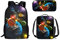 Coloranimal Fashion 3D Zoo Tierdruck Kinder Schulranzen, Planet, Einheitsgröße, Kinderrucksack