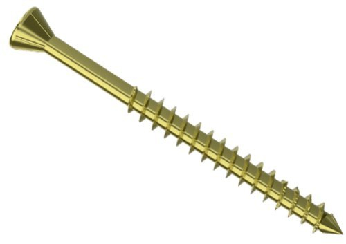 Dielenschrauben Torx JD Plus Dresselhaus - Holzschrauben mit Teilgewinde Senkkopf Fräsrippen - verzinkt (500, 3,5 x 60 mm (TX10))