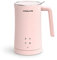 CREATE/MILK FROTHER/Mousseur à lait électrique rose/Écran tactile, 4 programmes automatiques, système de sécurité, 350ml, utilisation à chaud et à froid, 400 Watt
