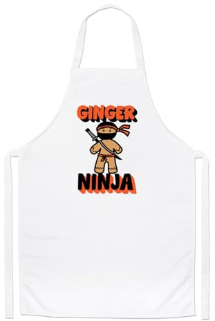 Ginger Ninja kockförkläde