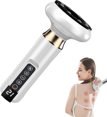 Cellulitmassageverktyg – 12 nivåer justerbar cellulitmassagemaskin, fettförbrännare stimulator fastare verktyg för rygg mage ben mage skönhet träning