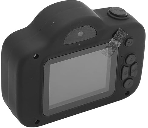CHICIRIS High Definition – barnkamera med 20 MP foto och 1080p video ABS silikonmaterial för 3+ (svart)