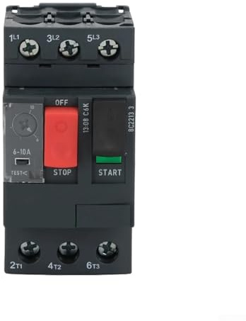 babominimer Disjoncteur de moteur GV2 série 1-32A thermique magnétique protection contre les courts-circuits pour moteurs triphasés et monophasés 0,37 kW à 15 kW utilisation industrielle (GV2ME22C 20